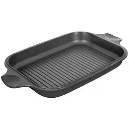 Гусятниця Ringel Zitrone Black Ростер, з кришкою 9 л (6л+3л) (RG-2108-34 BL) - мініатюра 3