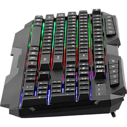 Клавіатура Xtrike ME KB-306 LED USB UA Black (KB-306UA) - мініатюра 5