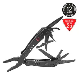 Мультитул Ganzo G301-B Black Edition 26 функцій - мініатюра 2