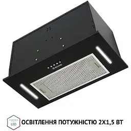 Витяжка вбудована Perfelli BI 5453 BL 850 LED Strip - мініатюра 5