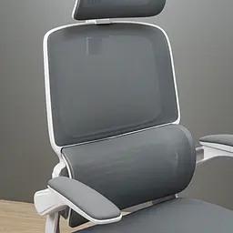 Крісло Richman Скайлайн Комплектація Хром Механізм M-1 (Tilt) Оббивка Сіра - мініатюра 6
