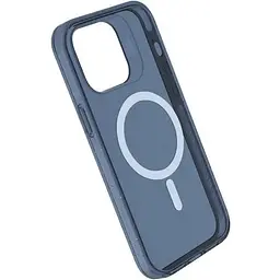 Чохол Vokamo для iPhone 15 захисний з магнітним кільцем блакитний - мініатюра 3