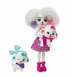 Игровой набор Enchantimals Салон красоты 15 предметов разноцветный 15 см - миниатюра 3