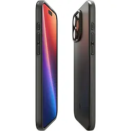 Чохол Spigen Thin Fit MagSafe Gunmetal для iPhone 16 Pro Max (ACS07979) - мініатюра 3