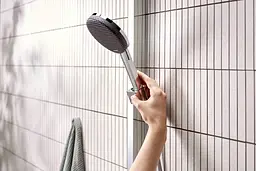 Душова система з термостатом Hansgrohe Raindance Alive Q 210x340 1jet EcoSmart з ShowerSelect Comfort chrome 24581000 - мініатюра 2