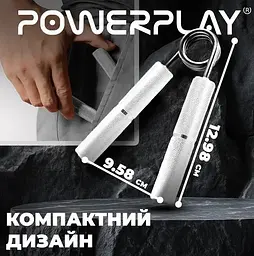 Еспандер-ножиці алюмінієвий PowerPlay 4322 (45 кг) Hand Grip Срібний (PP_4322_45kg) - мініатюра 8