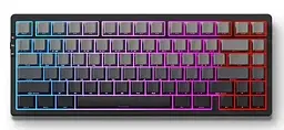 Ігрова механічна клавіатура Mchose G75 Pro / Три режими підключення / Cabbage Tofu Switch / Black