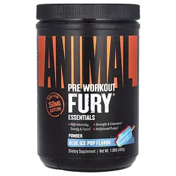 Передтренувальний комплекс Animal Fury, 30 порцій Фруктовий лід (483 грами) Universal Nutrition fit0025751