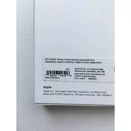 Оригінальний силіконовий чохол Apple Silicone Case MagSafe для iPhone 14 Plus Light Pink (MPT73ZE/A) - мініатюра 3