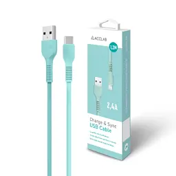 Дата кабель USB 2.0 AM to USB-C 1.2m Mint ACCLAB (1283126518256) - мініатюра 6