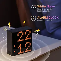 Портативна акустика Divoom Timebox-Evo Pixel Art Black (840500101766) [161505] - мініатюра 13