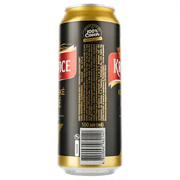Пиво Krusovice Cerne, темне, 3,8%, з/б, 0,5 л (743431) - мініатюра 2