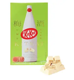 Шоколадні міні-батончики KitKat Mini Japanese Ume Sake, 9шт - мініатюра 2