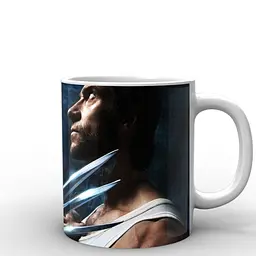Кухоль GeekLand Росомаха Wolverine Х'ю Джекман WR.02.008 330 мл білий - мініатюра 3