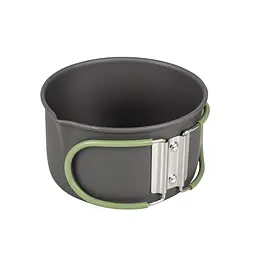 Набір посуду Bo-Camp Explorer 4 Pieces Hard Anodized Grey/Green (2200244), Сірий - мініатюра 7