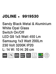 Світильник Nova Luce Joline 9919530 - мініатюра 7