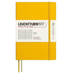 Блокнот Leuchtturm1917, Середній, М'яка обкладинка, Sunflower, Лінія (374001)