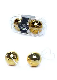 Вагінальні кульки Duo-Balls Gold золотистий