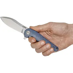 Ніж CJRB Mangrove G10 Gray-blue - мініатюра 5