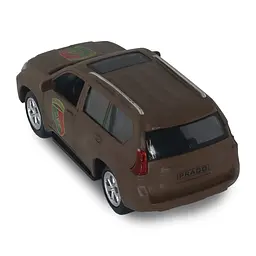 Автомодель серії "Шеврони Героїв" Toyota Prado "24 ОМБр" TechnoDrive KM618824 - мініатюра 5