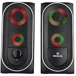 Акустична система REAL-EL S-110 USB Black (EL121100009) - мініатюра 3