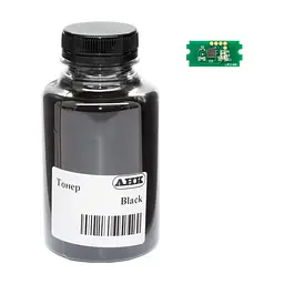 Тонер Kyocera-Mita Ecosys P3045, 375г Black +chip AHK (3203118)