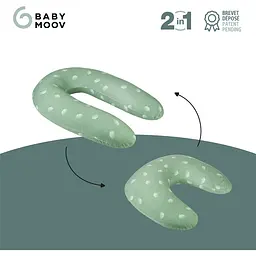 Подушка для вагітних Babymoov U зелена (A062030) - мініатюра 3