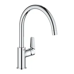 Комплект змішувачів для ванної кімнати і кухні Grohe QuickFix Start Edge UA202501SK, Хром - мініатюра 3