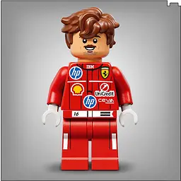 Конструктор LEGO Шолом Шарля Леклера з команди Scuderia Ferrari HP (43014) - мініатюра 4