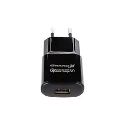 Зарядний пристрій Grand-X CH-550BM QC3.0 22.5W + cable USB to Micro 5P 1.0m black (CH-550BM) - мініатюра 3