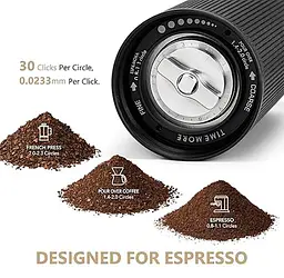 Кавомолка TIMEMORE C3 ESP Pro Black - мініатюра 2