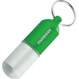Брелок Munkees Waterproof Capsule Large Grass green