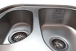 Кухонна мийка Romzha Vayorika 1.5C Textura RO47898, Сірий - мініатюра 8