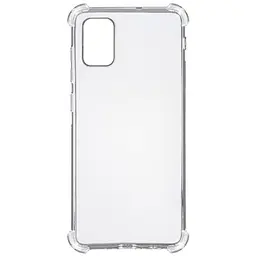 TPU чохол GETMAN Ease logo посилені кути для Samsung Galaxy A31 Безбарвний (прозорий)