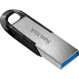 USB флеш-накопичувач SanDisk Ultra Flair 64GB USB-A 3.0 Silver/Black (SDCZ73-064G-G46) [91623] - мініатюра 2