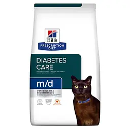 Сухий корм для котів Hill's Prescription Diet m/d при цукровому діабеті, 1,5 кг