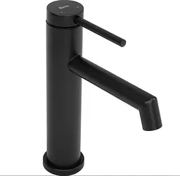 Змішувач для умивальника Rea Foss black matt низький (REA-B5317) - мініатюра 2