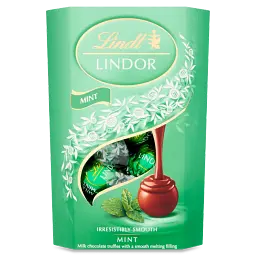 Шоколадные конфеты Lindt Lindor Mint 200g
