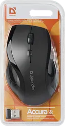 Миша Defender Accura MM-295 Wireless чорний (52295) (6414722) - мініатюра 4