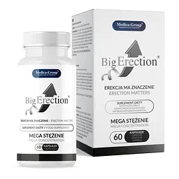Капсули Medica-Group Big Erection Diet Supplement для підвищення ерекції для чоловіків 60 капсул - мініатюра 2