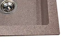 Кухонна мийка Romzha Quadro Maro RO43531, Коричневий - мініатюра 3