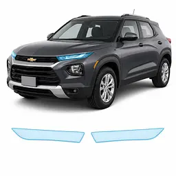 Антигравійна захисна бронеплівка за лекалами для Chevrolet Trailblazer I 2021- оптика (фари та ПТФ)