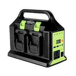 Перетворювач напруги (UIN2) 300W з 12V на 220V / Інвертор живлення з виходом 220 В для акумуляторів LXT USB, Type-C, 12 В, LED, 1.6 кг