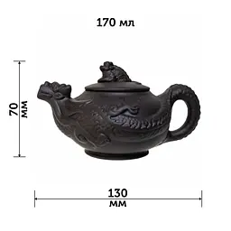 Ісинський чайник Жабодракон, 170 мл - мініатюра 8