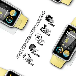 Гідрогелева плівка на годинники HUAWEI Band 9 ArmorStandart захисна плівка для смарт годинників прозора (ARM78112) - мініатюра 2