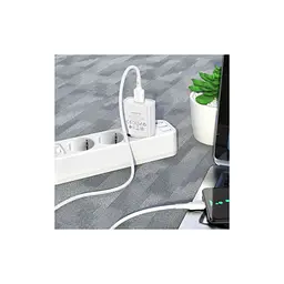 Зарядний пристрій BOROFONE BA74A Aspirer USB + кабель USB-A — Micro-USB 5P білий (6974443388664) - мініатюра 8