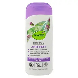 Натуральний шампунь Alverde Naturkosmetik для жирної шкіри голови та волосся 200 мл
