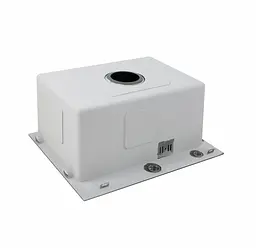 Кухонна мийка Platinum Handmade 50x45 PVD чорна (сифон круглий чорний 3.0/0.8) - мініатюра 5