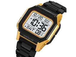 Чоловічий наручний годинник 2264BKGDWT Black-Gold-White Skmei acs0030089 - мініатюра 4