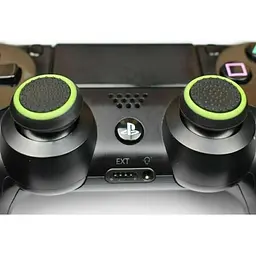Накладки на стіки Thumb Grips 4-pack для PS4/PS5/Xbox Black Green [122997] - мініатюра 3